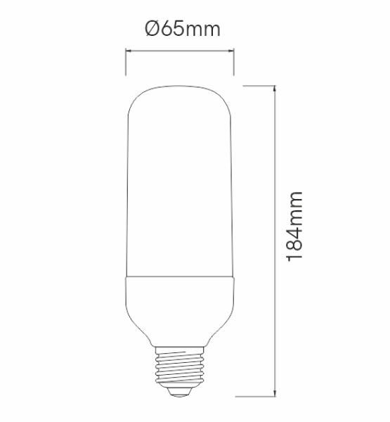 SIL  20W HQL  HQI Ersatz  E27  360°